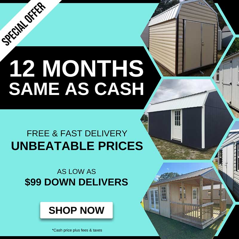 Custom Storage Sheds | Custom Shed Builders | Backyard Storage